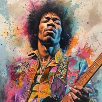 Вінілові платівки Jimi Hendrix - Live In Sweden 1969 (Limited Edition) (Hot Pink Coloured) (LP) - 1