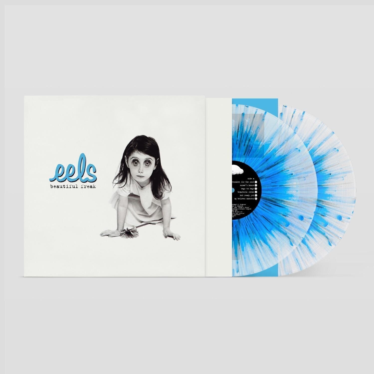 Disque vinyle Eels - Beautiful Freak (30th Anniversary Edition) (Clear/Blue/Black Splatter Coloured) (2 LP)