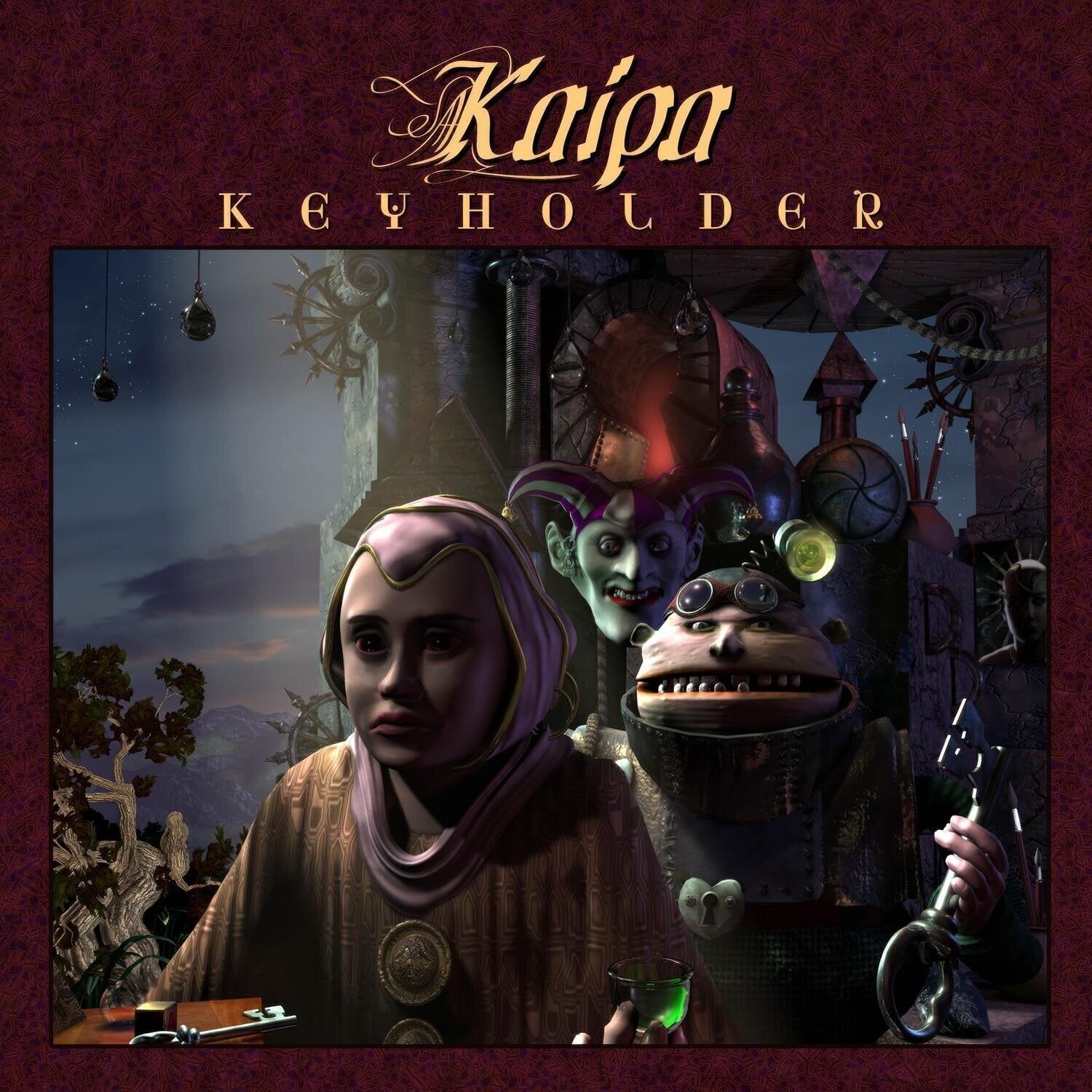 Vinyl Record Kaipa - Keyholder (Reissue) (Gatefold) (Green and Black Coloured) (2 LP)