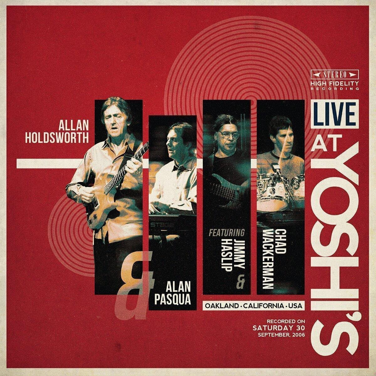 Disque vinyle Allan Holdsworth & Alan Pasqua & Jimmy Haslip & Chad Wackerman - Live At Yoshi's (20th Anniversary/Limited Edition) (Remastered) (Translucent Red Coloured) (180 g) (4 LP)