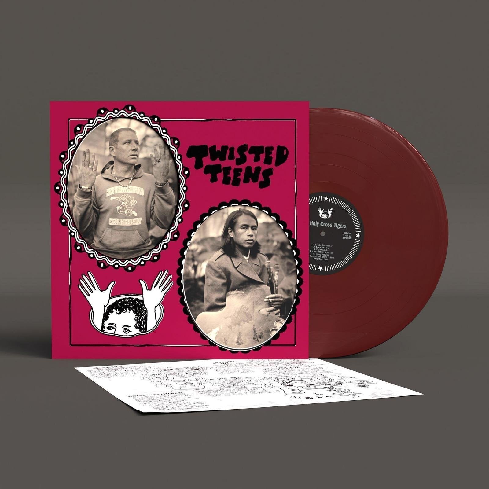 LP ploča Twisted Teens - The Holy Cross Tigers (Maroon Coloured) (LP)