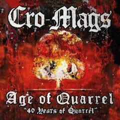 Vinyl Record Cro-Mags - Age Of Quarrel: 40 Years Of Quarrel (Limited Edition) (Indie Exclusive) (Crystal Red Splatter Coloured) (LP)