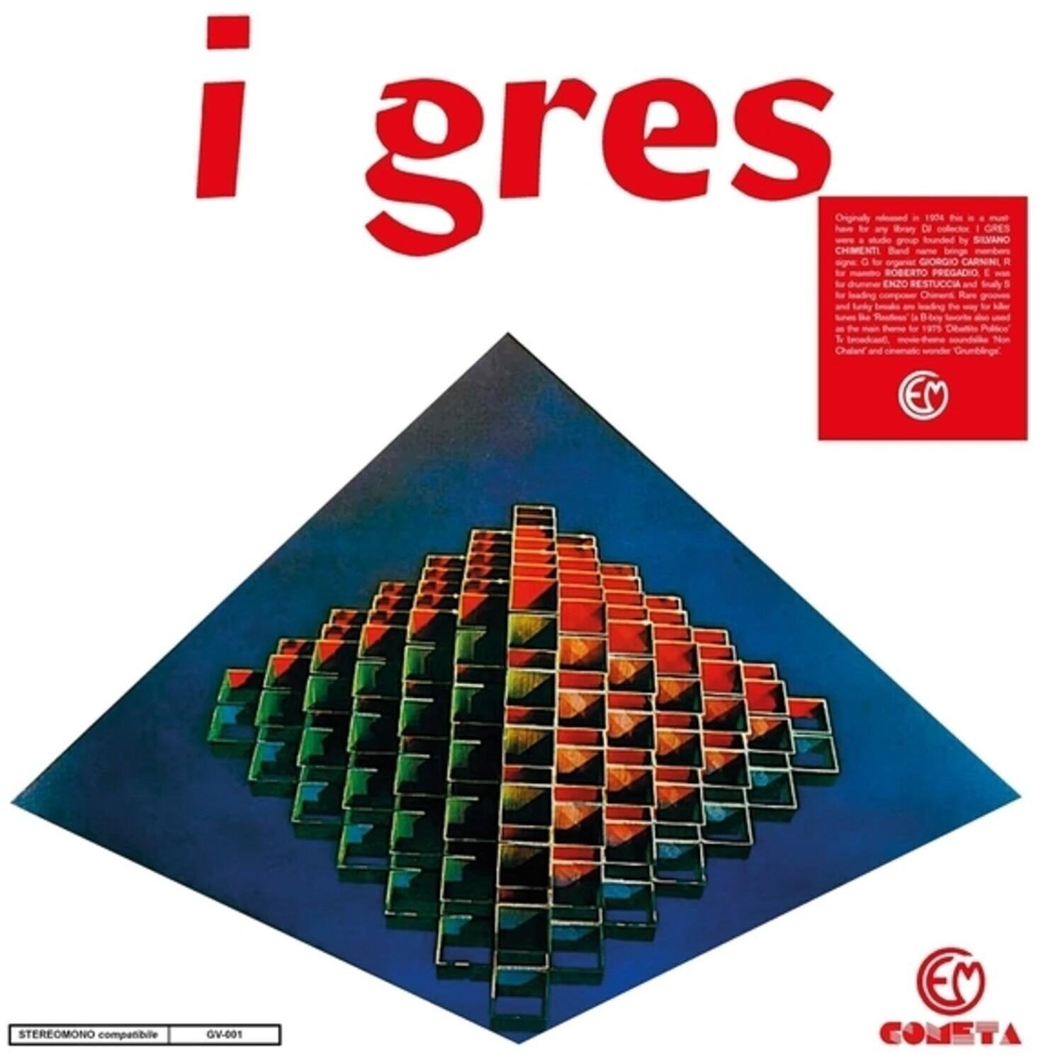 Disque vinyle I Gres - I Gres (Reissue) (Clear Blue Coloured) (LP)