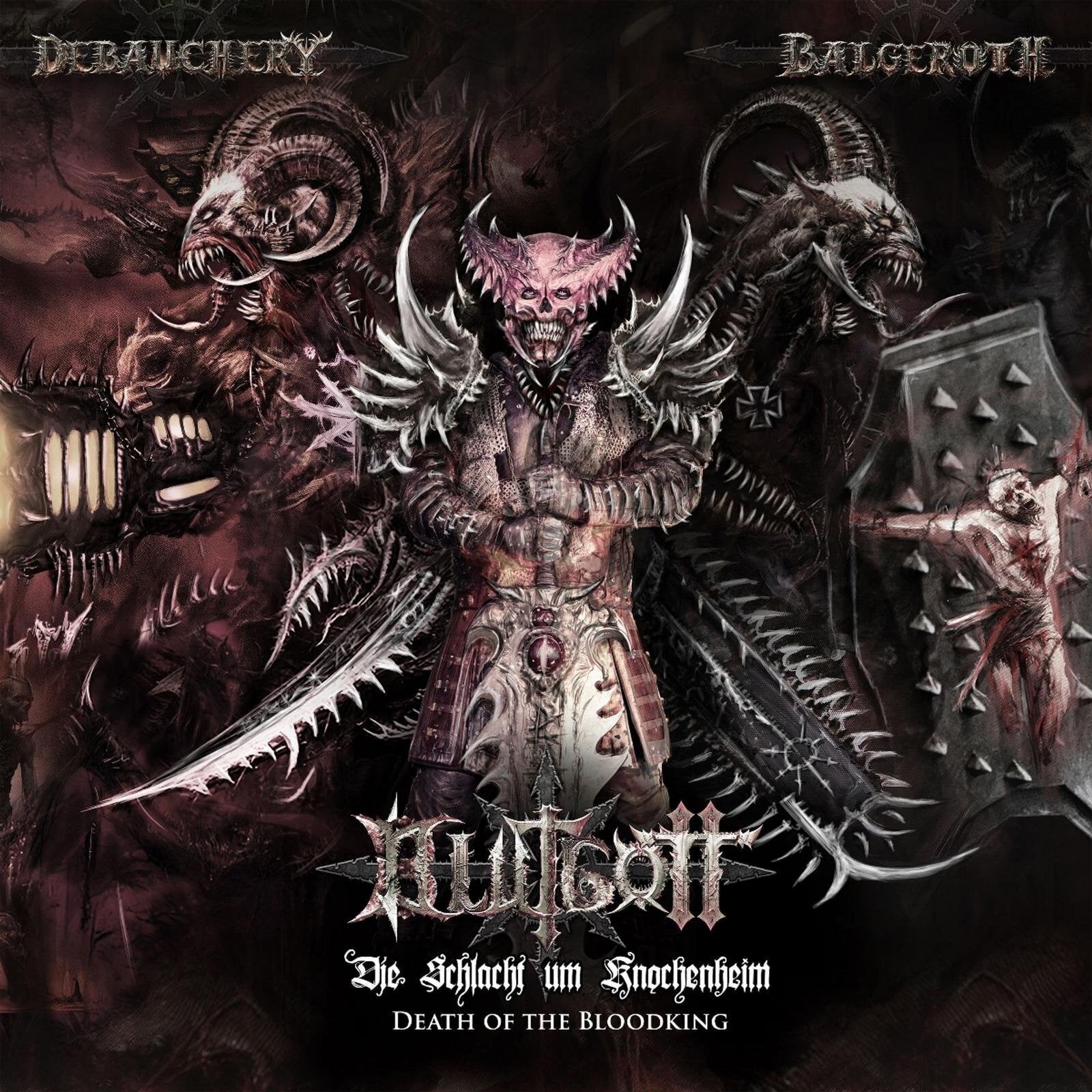 Music CD Debauchery & Blutgott - Schlacht Um Knochenheim 1 / Death Of The Bloodking (2 CD)