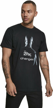 T-Shirt 2Pac T-Shirt Changes Unisex Black L - 1