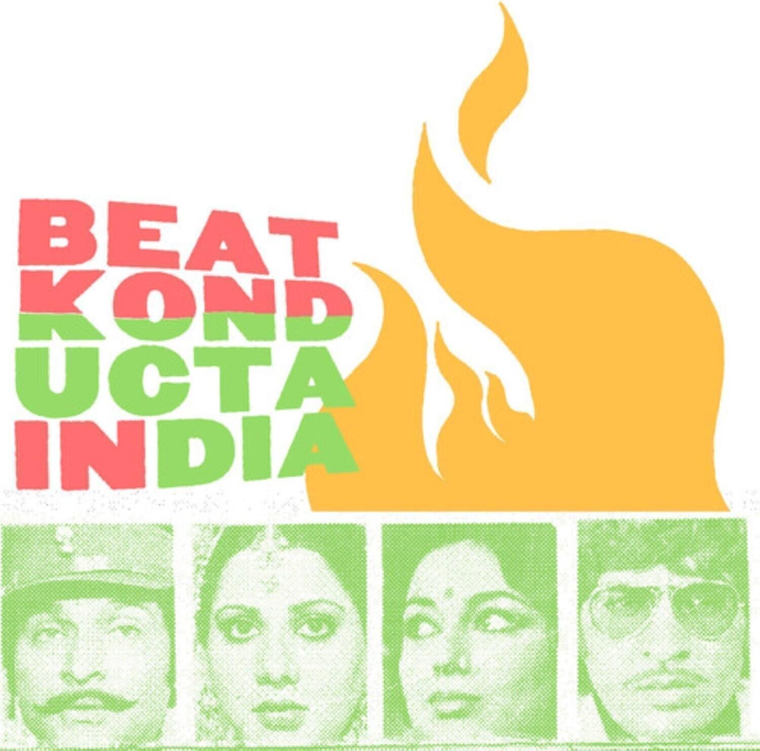 Vinyl Record Madlib - Beat Konducta Vol. 3-4: In India (Gatefold) (Semi-Transparent Silver and Saffron Yellow Coloured) (2 LP)