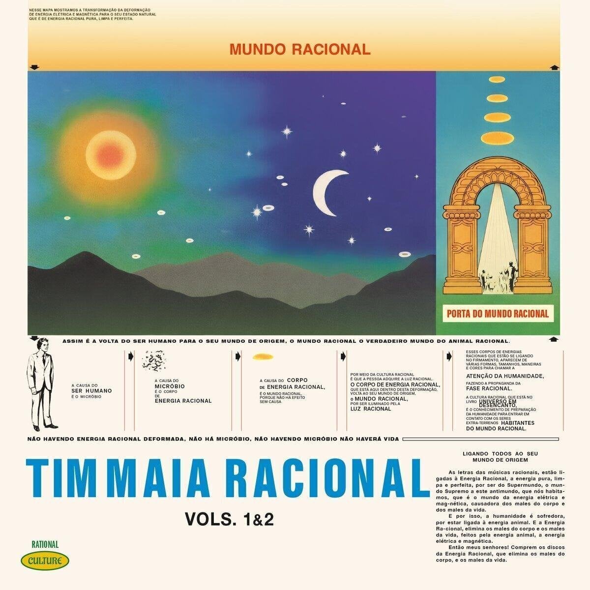Vinyl Record Tim Maia - Racional Vols. 1 & 2 (Limited Edition) (Gatefold) (2 LP)