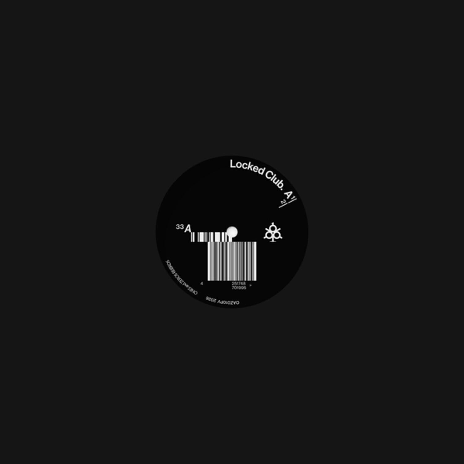 Vinylplate Locked Club - Pv (12" SP)
