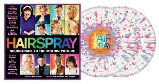 Disco in vinile Marc Shaiman & Scott Wittman & Motion Picture Cast Of Hairspray - Hairspray (O.S.T.) (Blue/Pink Splatter Coloured) (2 LP) - 1