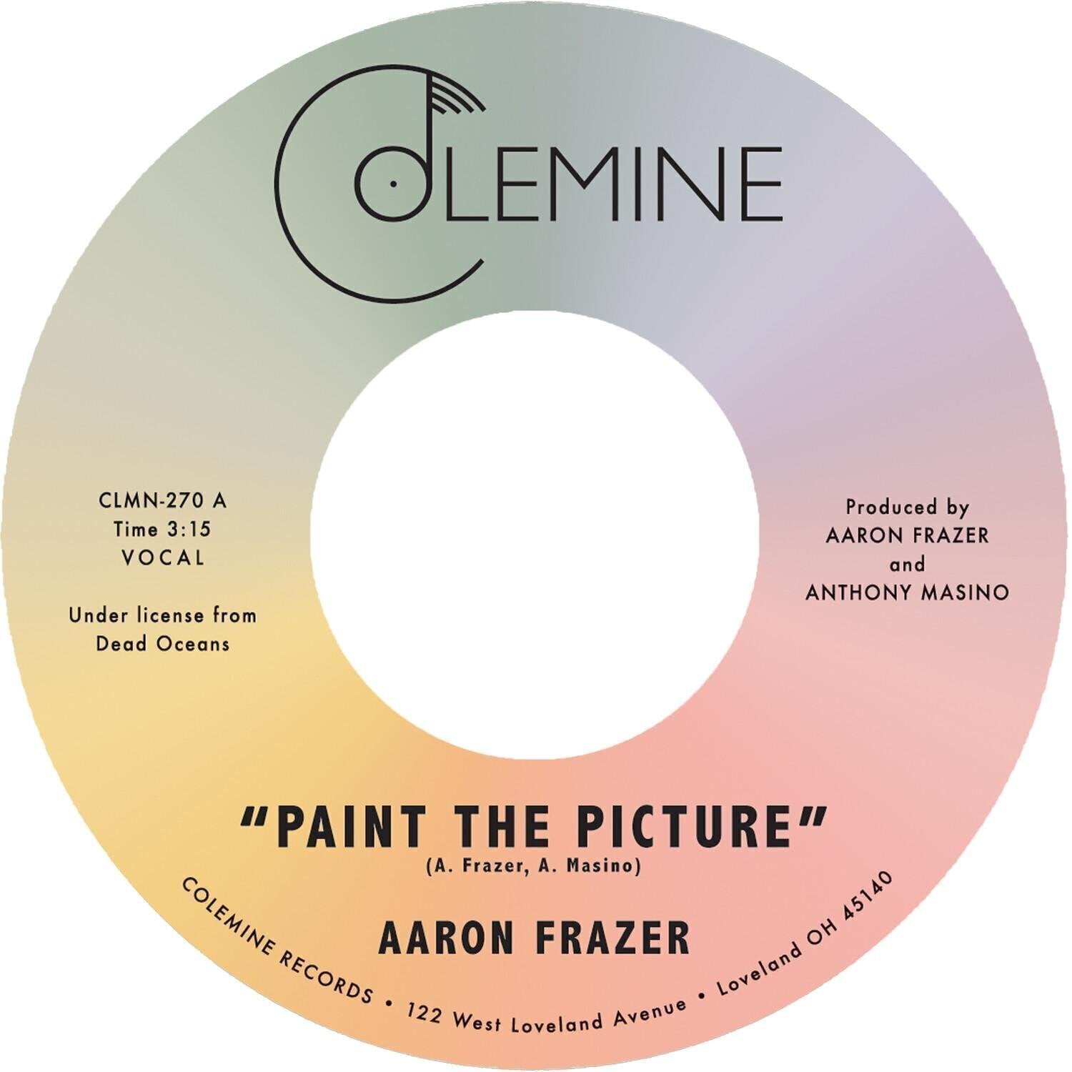 Грамофонна плоча Aaron Frazer - Paint The Picture / Back Into The World (7" SP)