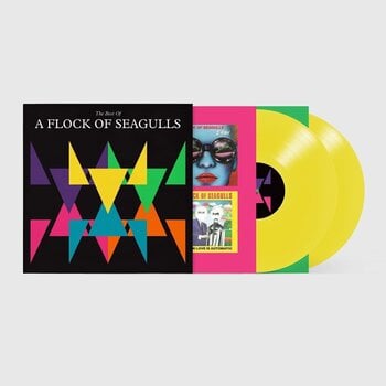 Vinyl Record A Flock Of Seagulls - The Best Of A Flock Of Seagulls (Remastered) (Yuzu Yellow Coloured) (2 LP) - 1