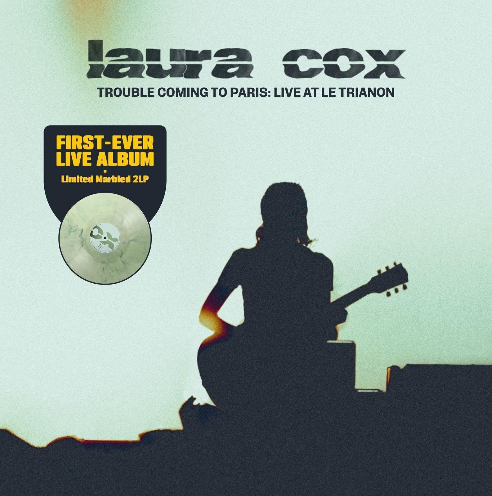 Hanglemez Laura Cox - Trouble Coming To Paris: Live At Le Trianon (Green Marble Coloured) (2 LP)