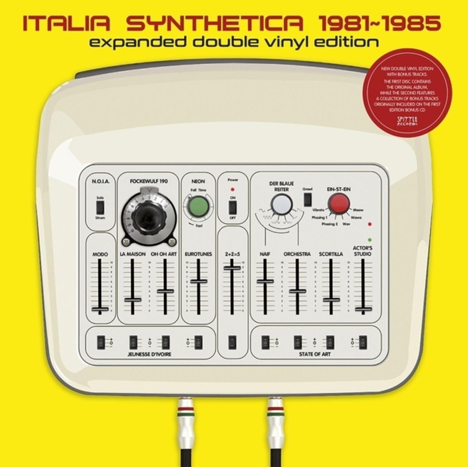 LP ploča Various Artists - Italia Synthetica 1981-1985 (Expanded Edition) (2 LP)