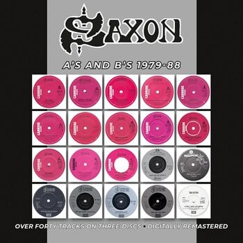 Music CD Saxon - A's & B's 1979-1988 (Box Set) (Remastered) (3 CD) - 1
