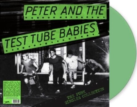 Vinyl Record Peter & The Test Tube Babies - Punk Singles Collection (Limited Edition) (Green Coloured) (LP) - 1