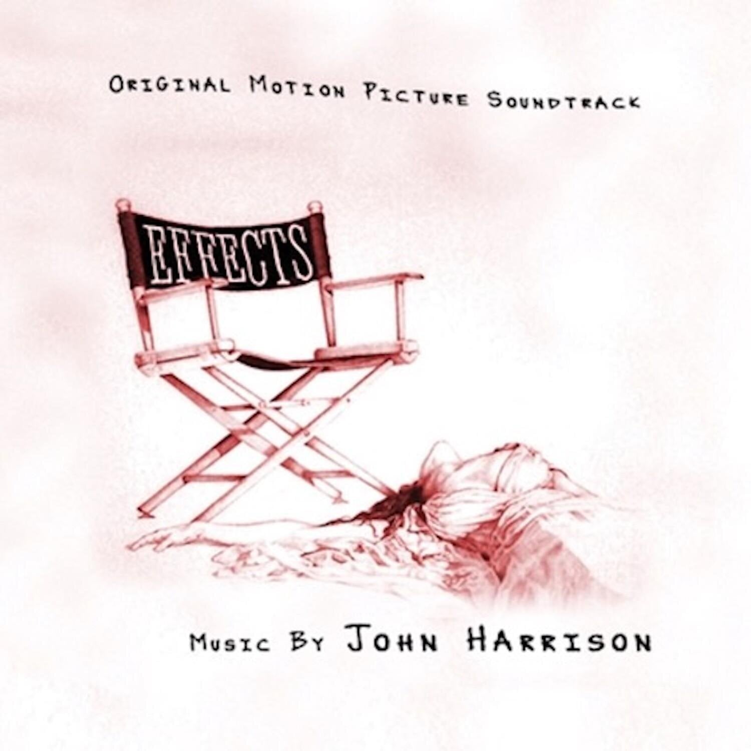 Vinyl Record John Harrison - Effects (O.S.T.) (Limited Edition) (Remastered) (Blood Red and Black -In Coloured) (LP)