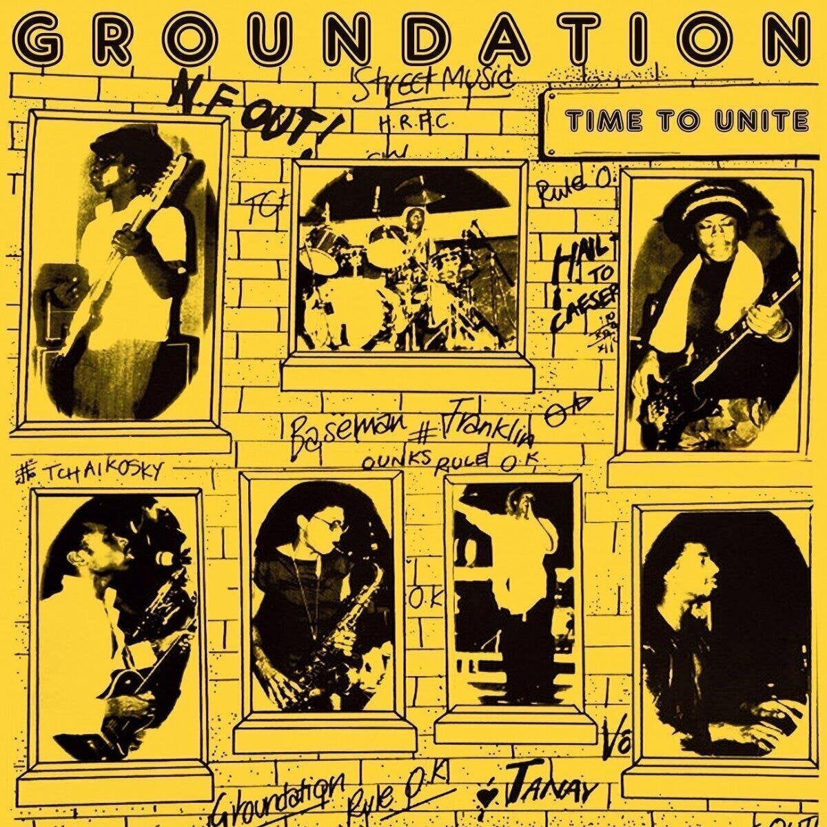 Vinyl Record Groundation - Time To Unite - Rebel (10" SP)