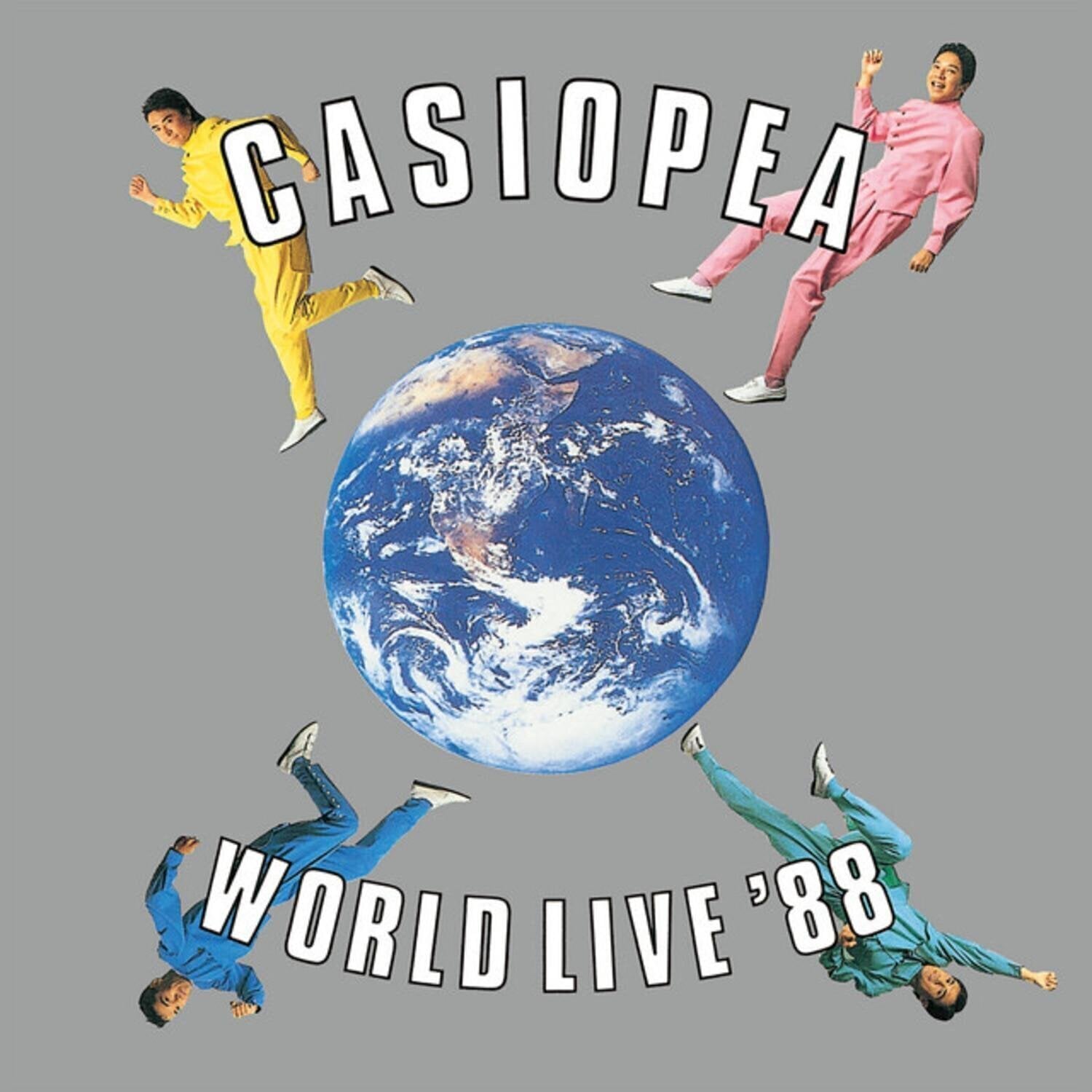 Schallplatte Casiopea - World Live '88 (Reissue) (Limited Edition) (Clear Sky Blue Coloured) (LP)