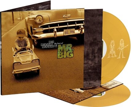 Грамофонна плоча Mr Big - Big Bigger Biggest The Best Of Mr. Big (Reissue) (30th Anniversary/Limited Edition) (Gatefold) (Laser-Etched) (Transparent Light Brown Coloured) (180 g) (2 LP) - 1