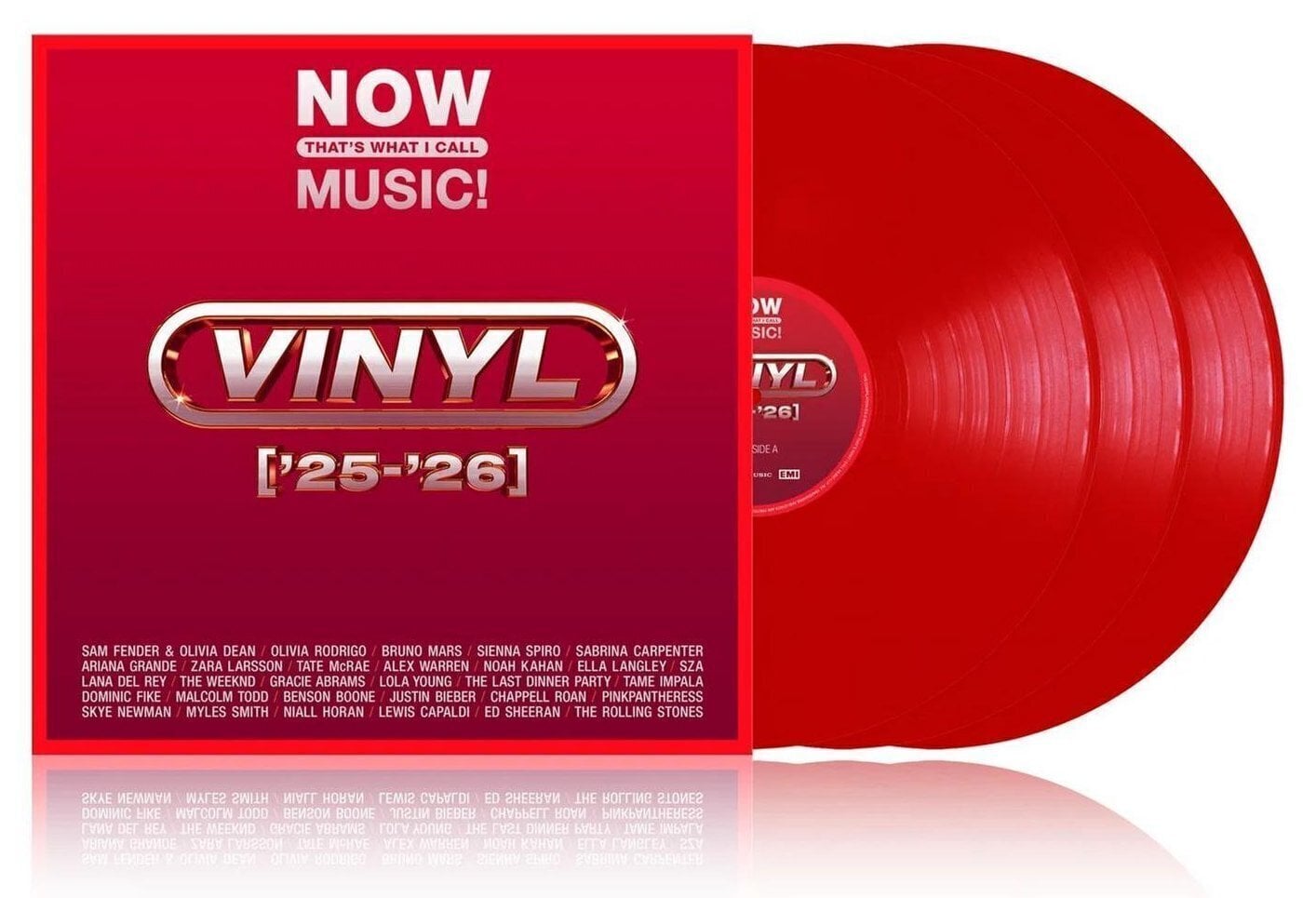 LP ploča Various Artists - NOW That's What I Call Music! [25-26] (Red Coloured) (3 LP)