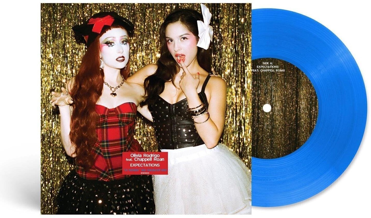 LP ploča Olivia Rodrigo - Expectations (Feat. Chappell Roan) (La Behavior Blue Translucent Coloured) (7" SP)