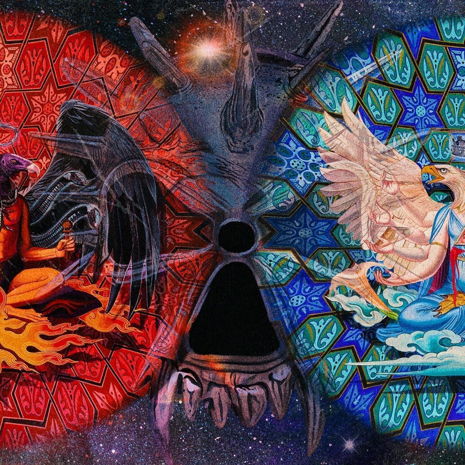 Vinyl Record Corrosion Of Conformity - Good God / Baad Man (Transparent Blue & Transparent Red Coloured) (2 LP)