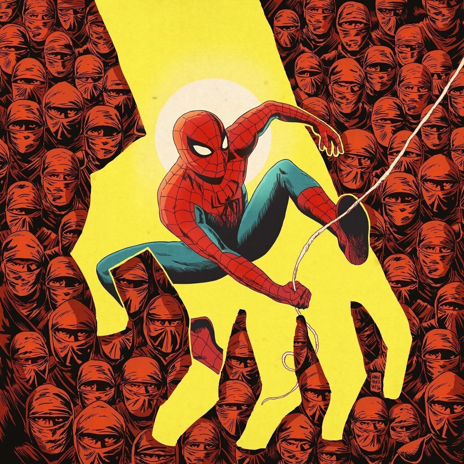Hanglemez Michael Giacchino - Spider-Man: Brand New Day (O.S.T.) (Red & Blue Coloured) (2 LP)