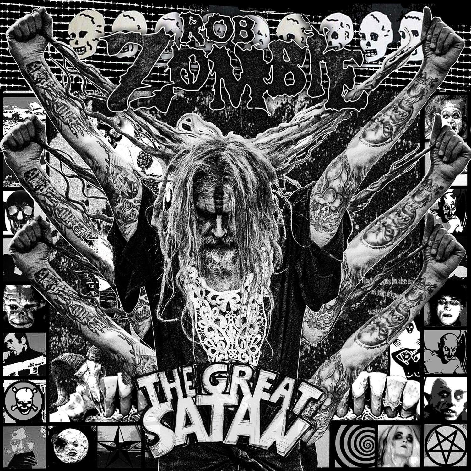 LP ploča Rob Zombie - Great Satan (Indie Exclusive) (Black & White Marbled Coloured) (LP)