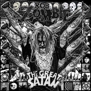 LP ploča Rob Zombie - Great Satan (Indie Exclusive) (Black & White Marbled Coloured) (LP) - 1
