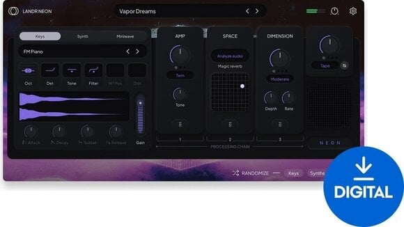 VST Instrument LANDR Neon (Producto digital) - 1