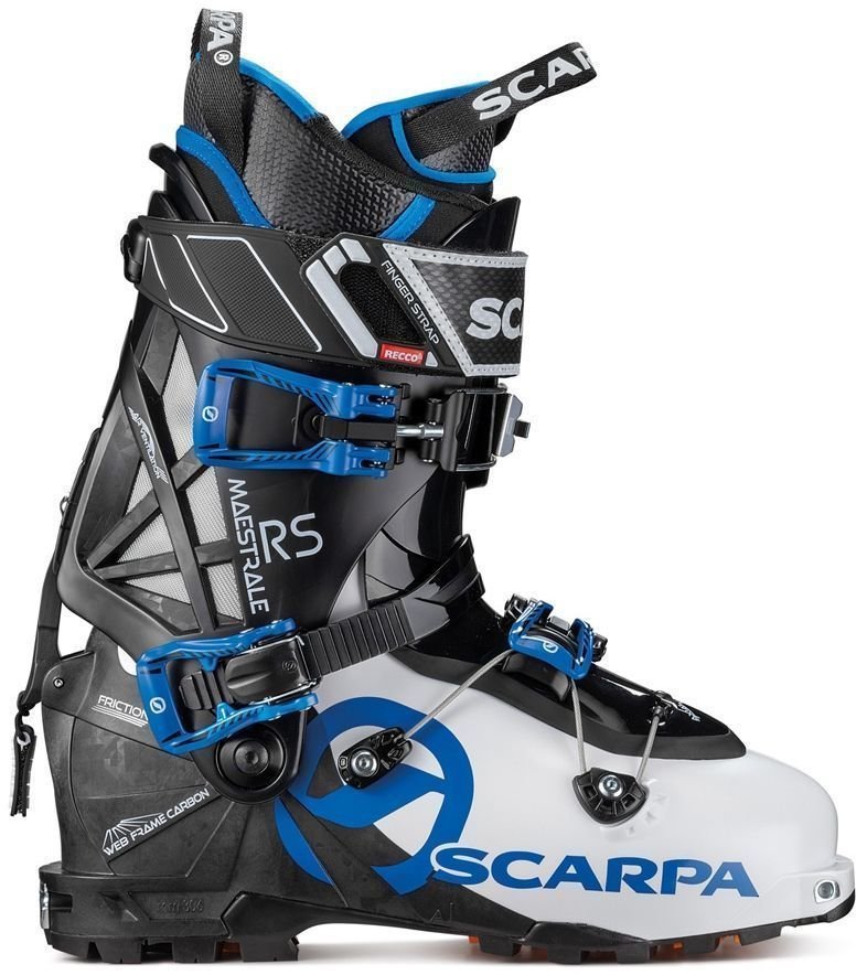 Touring-saappaat Scarpa Maestrale RS 125 White/Blue 27,0