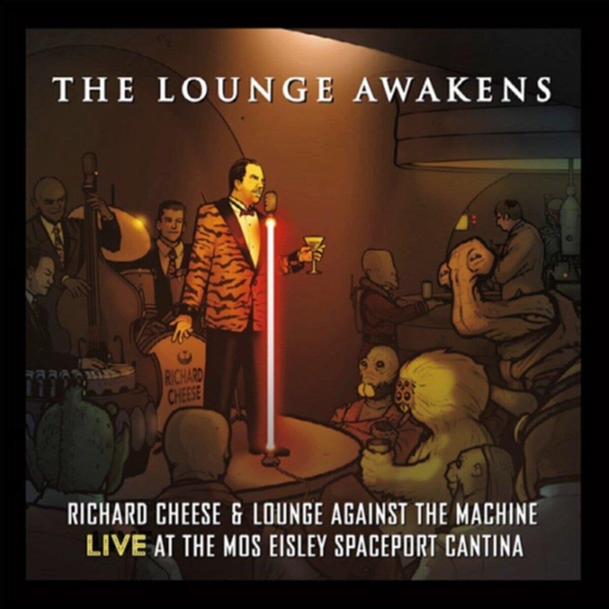 Schallplatte Richard Cheese - The Lounge Awakens (Limited Edition) (Transparent Light-Saber Red Coloured) (LP)