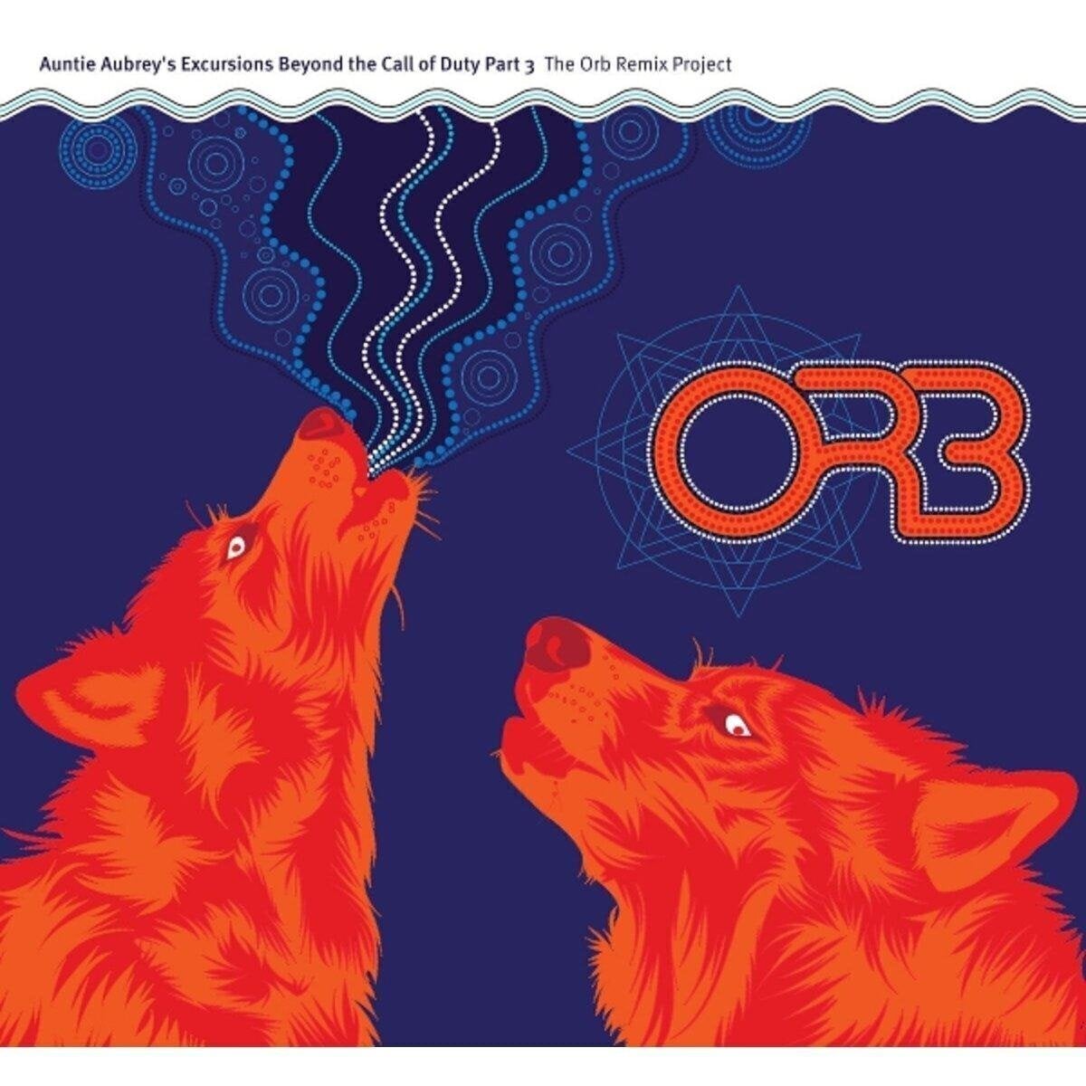 LP plošča The Orb - Auntie Aubrey's Excursions Beyond The Call Of Duty Part 3: The Orb Remix Project (Reissue) (Limited/Special Edition) (Blue Coloured) (4 LP)