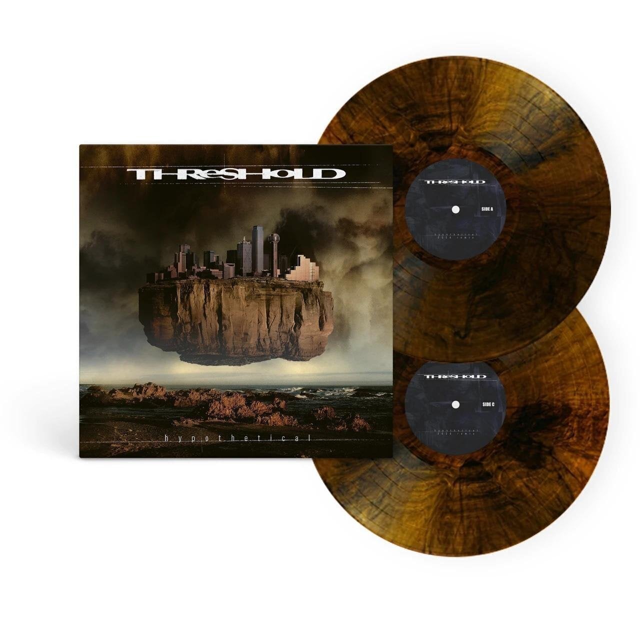 Vinyl Record Threshold - Hypothetical (2026 Remix) (25th Anniversary/Limited Edition) (Brown & Black Marble Coloured) (2 LP)