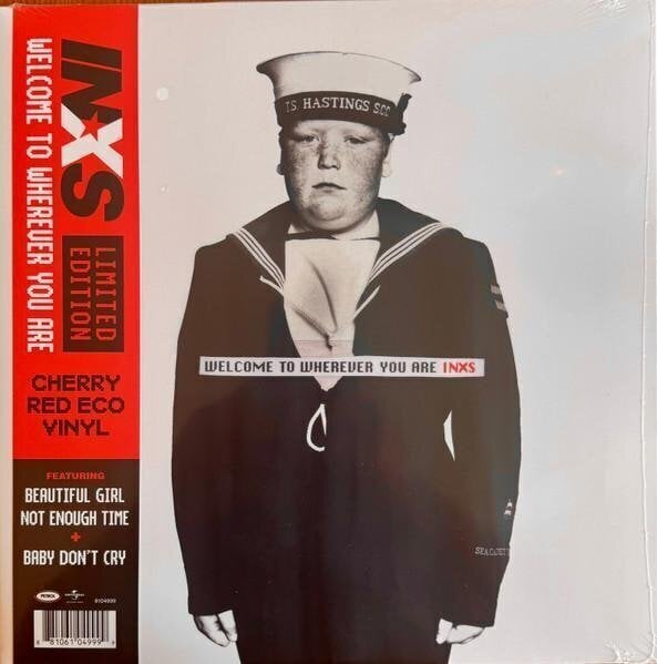 LP ploča INXS - Welcome To Wherever You Are (Limited Edition) (Cherry Red Coloured) (LP)