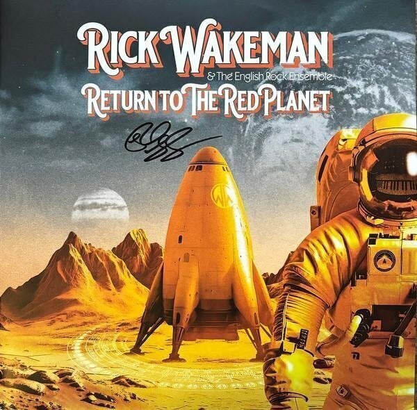 Δίσκος LP Rick Wakeman - Return To The Red Planet (Limited Edition) (Gatefold) (Transparent Orange Coloured) (2 LP)