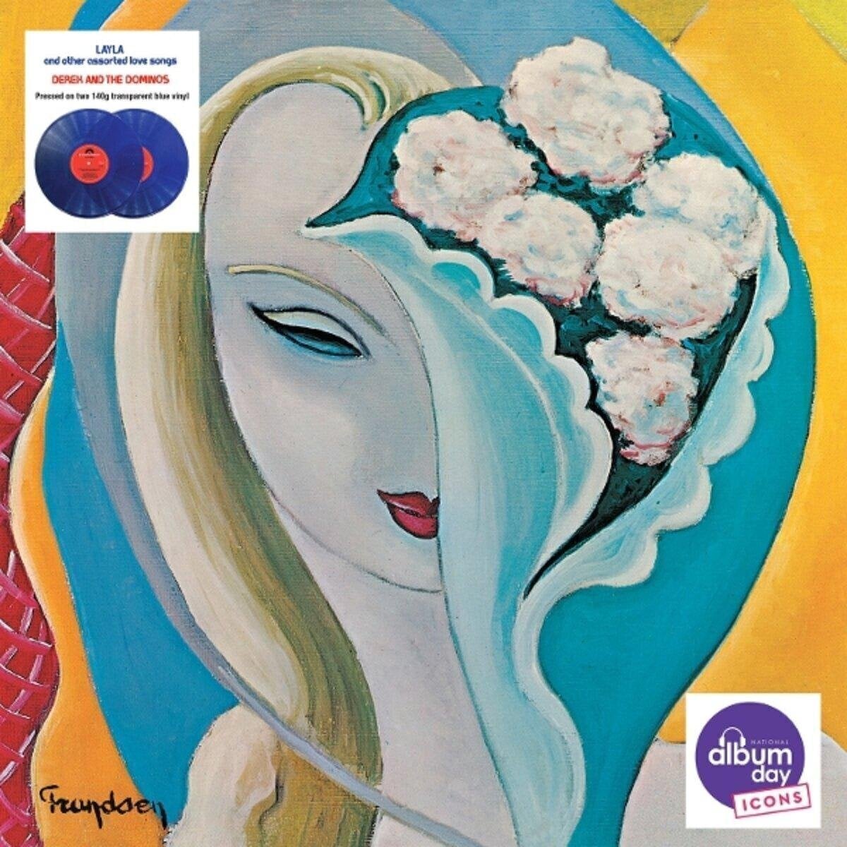 Vinyl Record Derek & the Dominos - Layla And Other Assorted Love Songs (Reissue) (50th Anniversary/Limited Edition) (Half-Speed-Mastering) (Transparent Blue Coloured) (2 LP)
