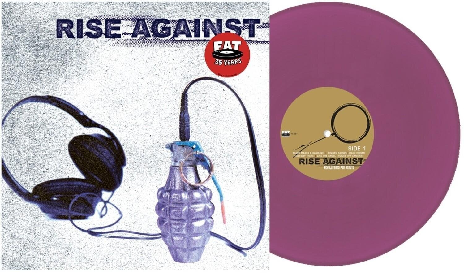 Vinila plate Rise Against - Revolutions Per Minute (Purple Coloured) (LP)