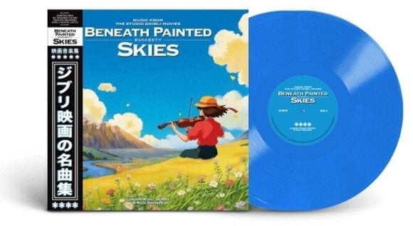 Δίσκος LP London Music Works - Beneath Painted Skies: Music From The Studio Ghibli Movies (O.S.T.) (Blue Coloured) (2 LP) - 1