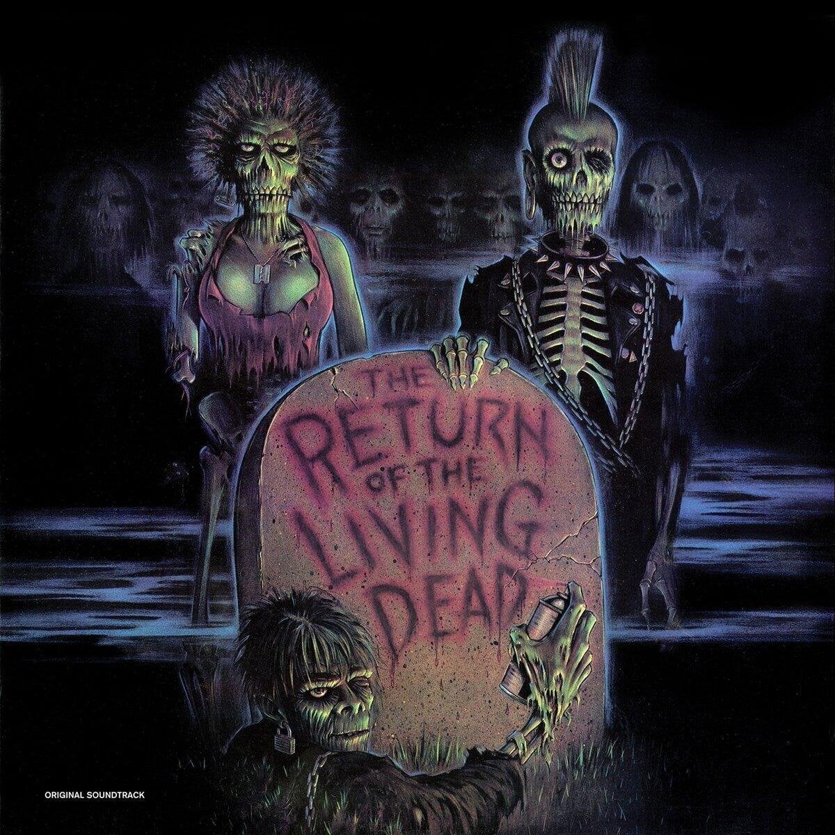 Hanglemez Various Artists - The Return Of The Living Dead (O.S.T.) (Limited Edition) (Radioactive Green with Brown Tarman Splatter Coloured) (LP)