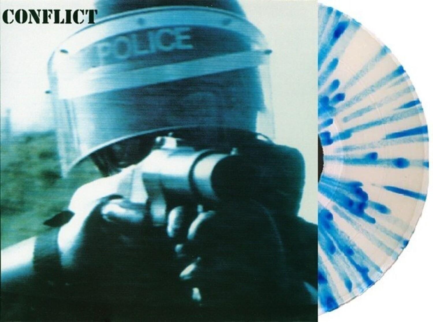 Hanglemez Conflict - Ungovernable Force (Limited Edition) (Gatefold) (Remastered) (Clear Blue Splatter Coloured) (LP)