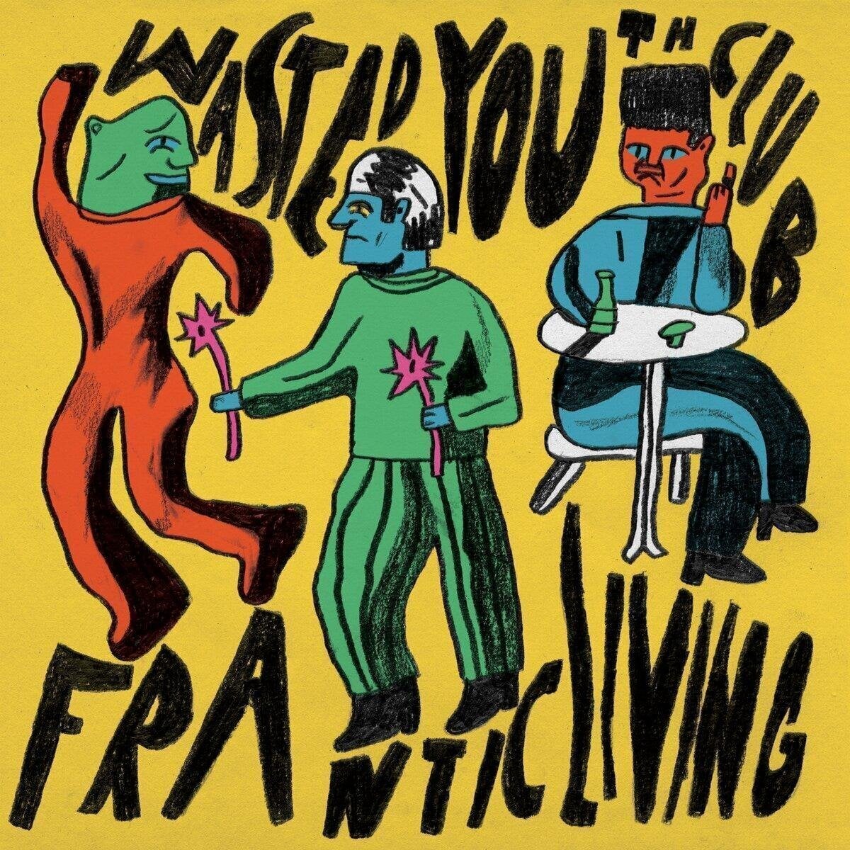 Vinyl Record Wasted Youth Club - Frantic Living (Limited Edition) (Sea Green Coloured) (180 g) (LP)