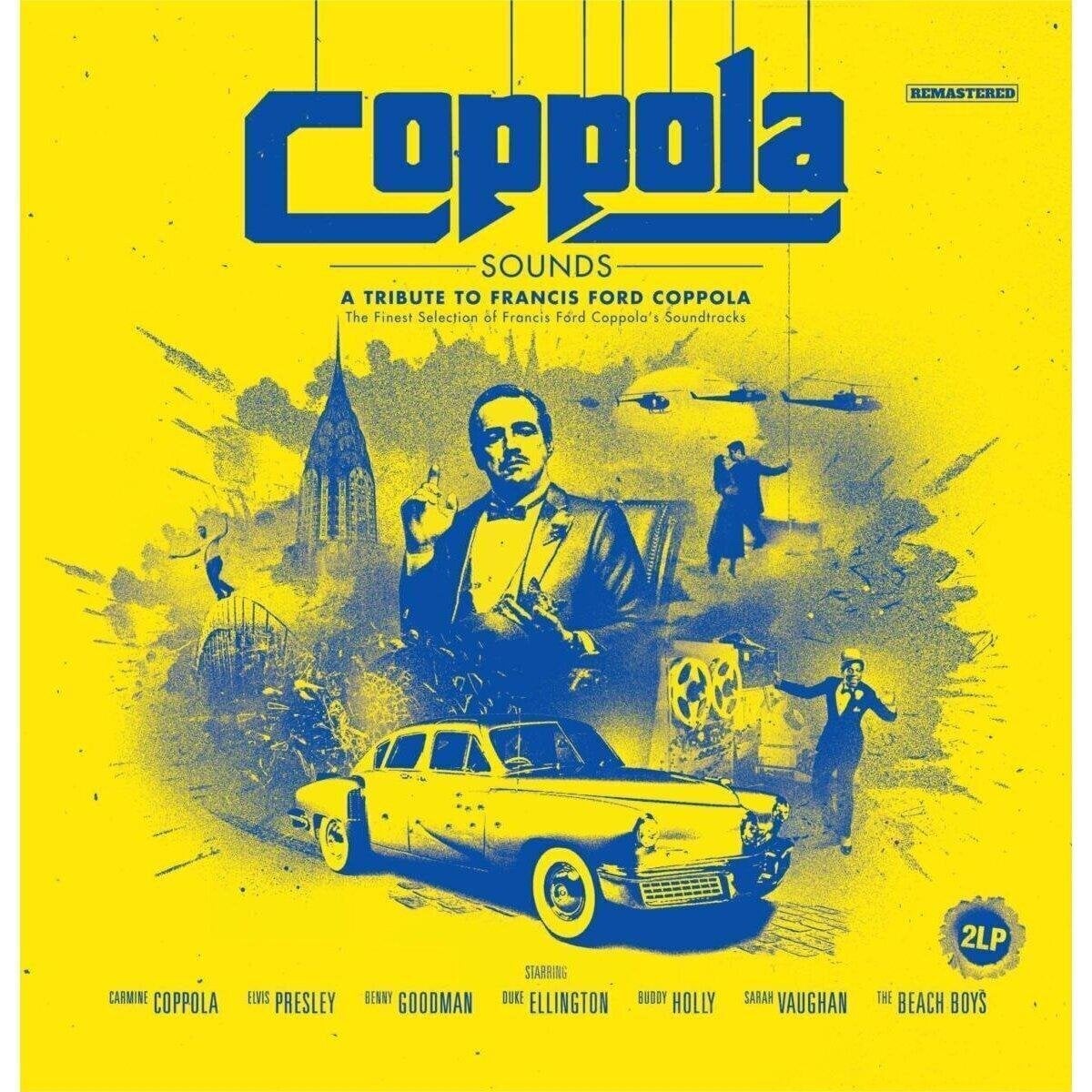 LP ploča Various Artists - Coppola Sounds - A Tribute To Francis Ford Coppola (O.S.T.) (Limited Edition) (Blue Coloured) (2 LP)