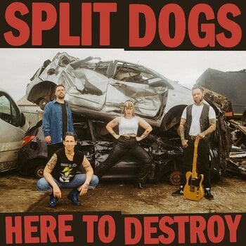 LP plošča Split Dogs - Here To Destroy (Blue Marble Coloured) (LP) - 1