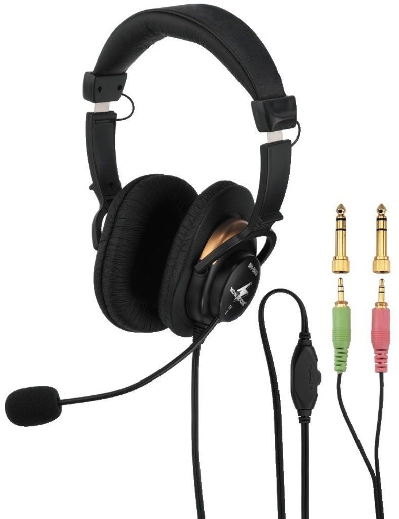 Ακουστικά PC Monacor BH-003