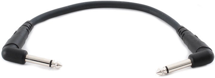 Povezovalni kabel, patch kabel D'Addario Planet Waves PW-CGTP-105 Črna 15 cm Kotni - Kotni