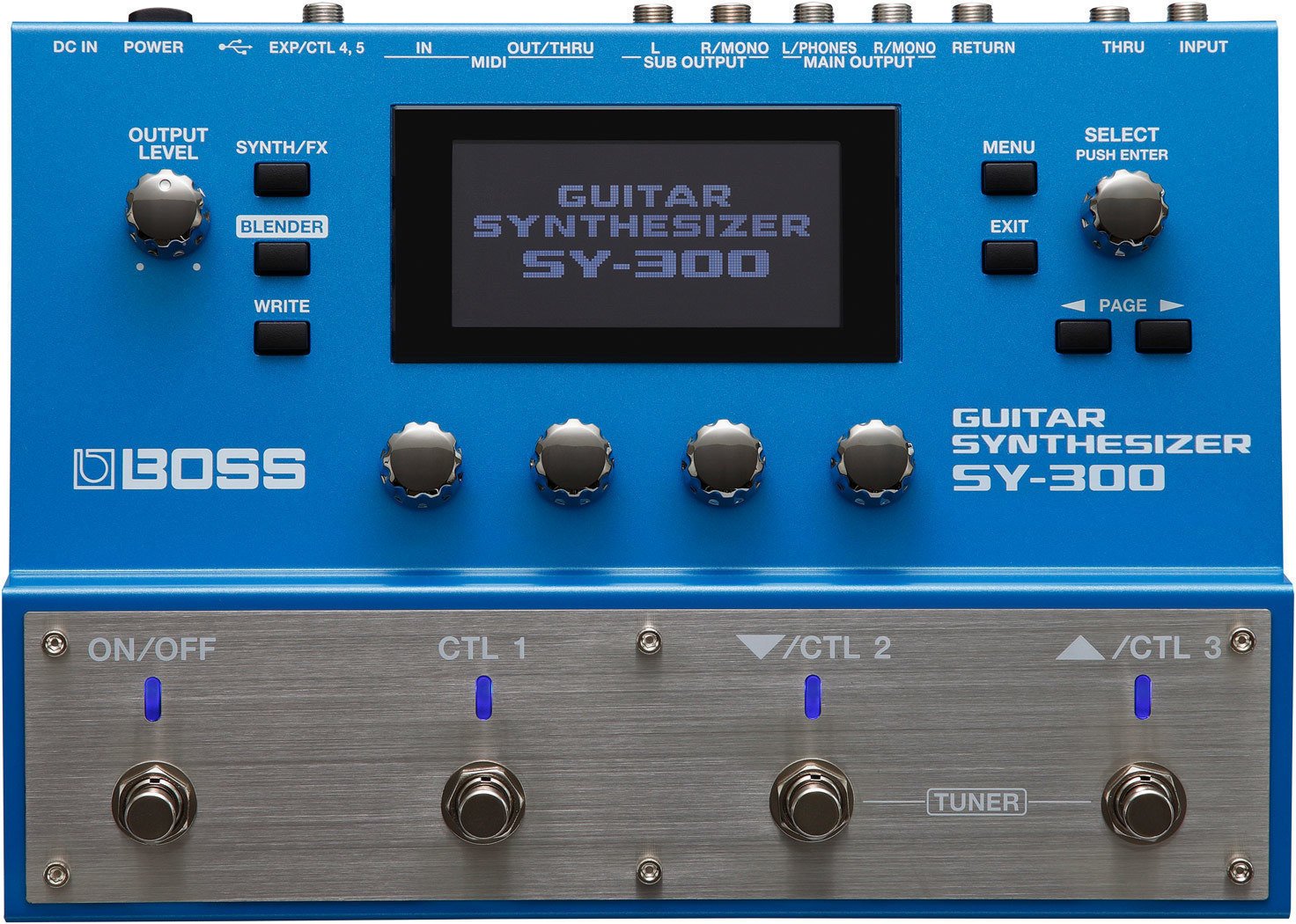 Multi-efeitos para guitarra Boss SY-300