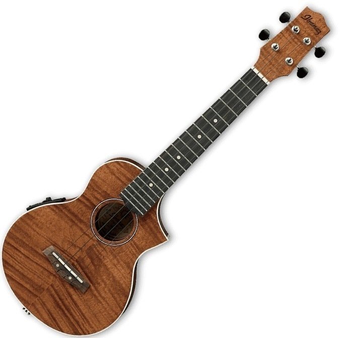 Konsert-ukulele Ibanez UEW15E-OPN Konsert-ukulele Open Pore Natural
