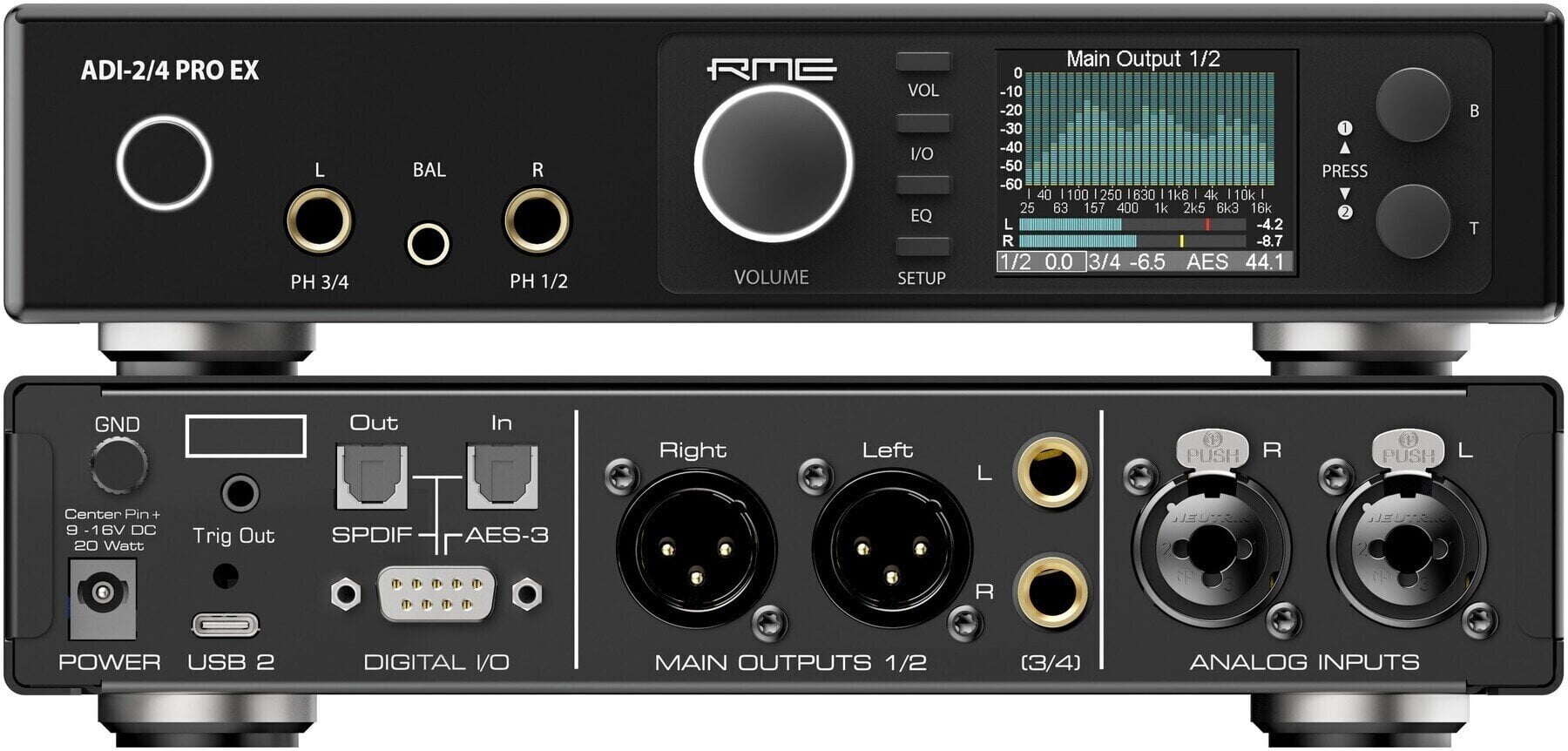 Digitalni audio pretvarač RME ADI-2/4 Pro EX Digitalni audio pretvarač