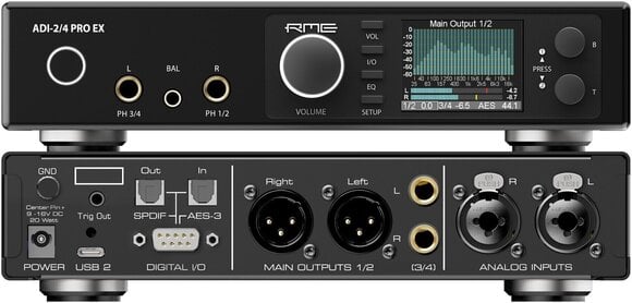 Digitalni audio pretvarač RME ADI-2/4 Pro EX Digitalni audio pretvarač - 1
